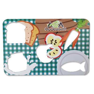 Nutrition Chipboard Stencil