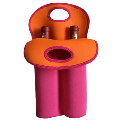 Promotek iBank® 2-Bottle Neoprene Wine Tote