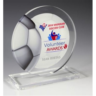 Soccer Achievement Award- 4 Color Process Imprint - (5¾" x 6¼")