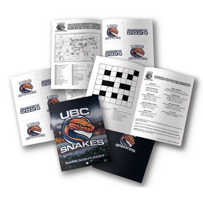 4" x 6" Temporary Tattoo Booklet