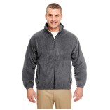UltraClub™ Embroidered Men's Full-Zip Jacket