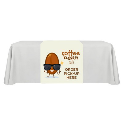 36" x 63" Table Runner Polyester Full Color Dye Sublimation - Made in the USA