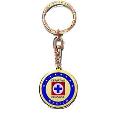 0.75" Metal Hard Enamel KEY TAGS