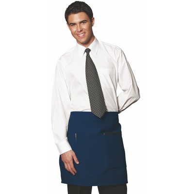 Navy Blue Half Waist Bistro Apron