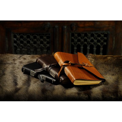 Leather Handmade Journal - Terra Tan - Borlino