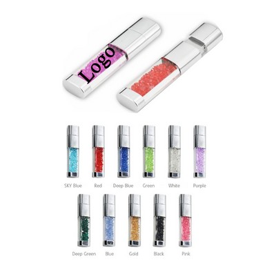 2 GB Crystal USB Memory Drive