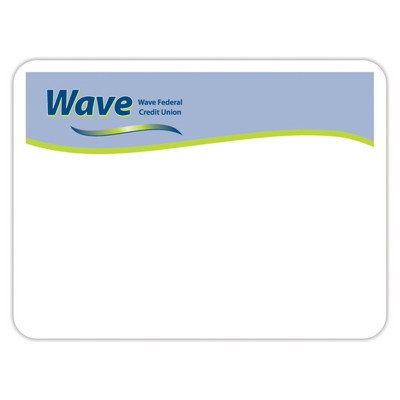 Deluxe Name Badge Custom UV Inkjet (11-15 Square Inches)