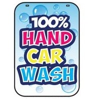 Stock Swing Sign (Hand Car Wash - Single Sided Kit)