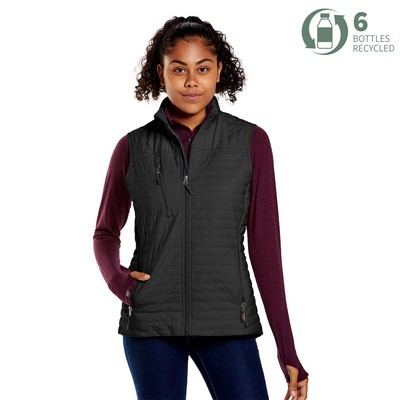 Storm Creek Women's Tagless Front Runner 120 GSM Insulated Quilted Vest MTO