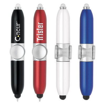 Stylus-404 LED Fidget Spinner Pens