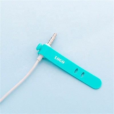 Silicone Band Creative Headphones Cable Winder