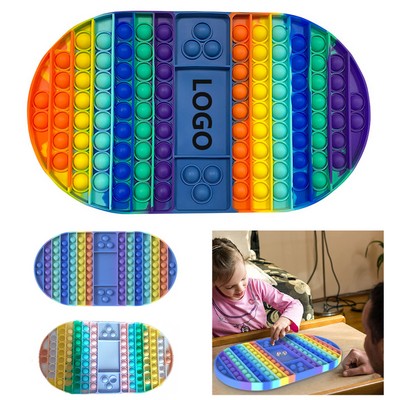 Oval Pop It Fidget Toy