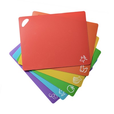 Flexible Plastic Cutting Board Set of 6