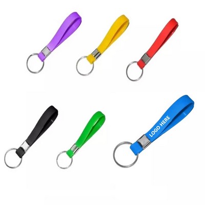 Silicone Bracelet w/Keychain