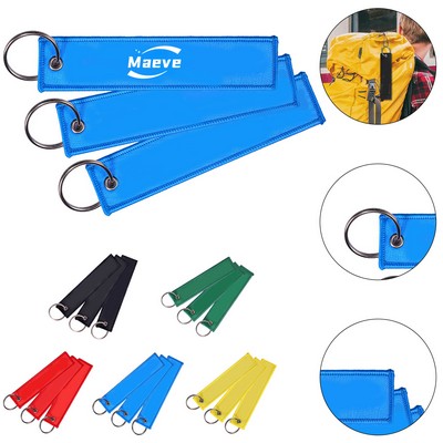 Remove Before Flight Embroidery Key Tag