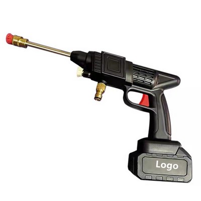 Electric Cordless High Pressure Washer Portable Power Hydroshot Cleaner Car Floor Washing Gun