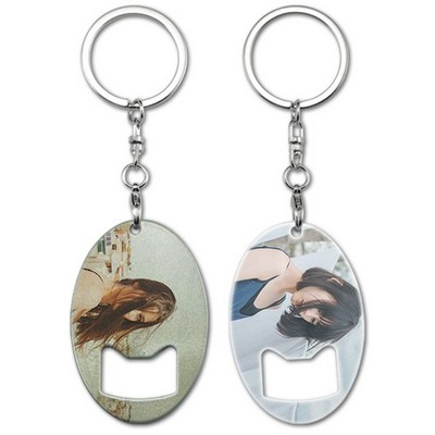 Style 6 Full Color Bottle Opener Keychain