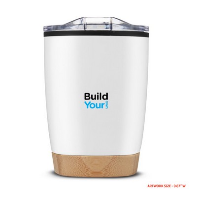 Low Minimum - Stainless & Bamboo 12 Oz. Tumbler