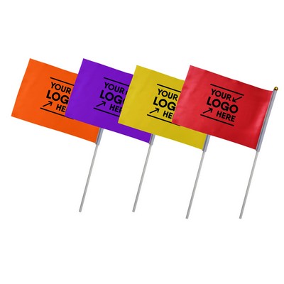 Full Color Stick Flag (5"x8")