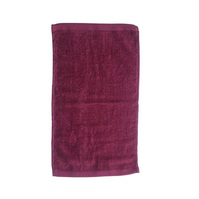 Fingertip Towel Hemmed Ends. (11"x18")