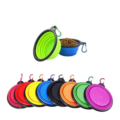 350ml Silicone Foldable Pet Bowl