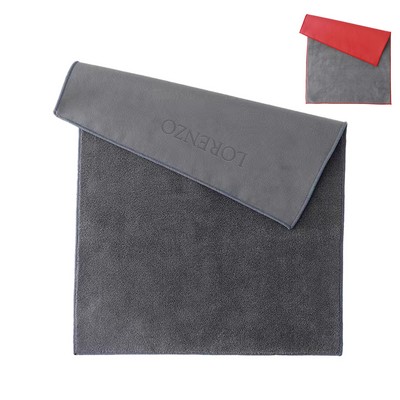 Suede cleaning towel rag