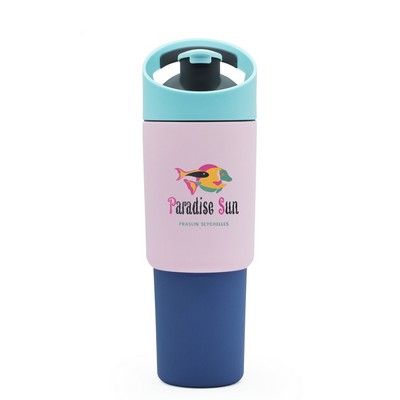 32 Oz. Asobu Cosmic Tumbler w/ Dual Function Lid