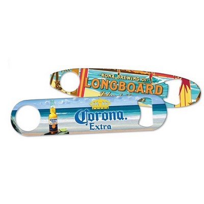 Bottle Opener w/Magnet Back (7½" x 1½")