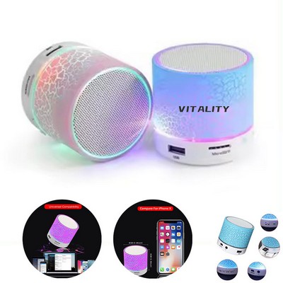 Wireless Speaker With LED Light