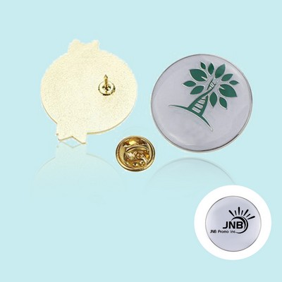 Custom Large Resin Coated Badge