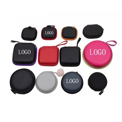 Round Mini EVA Earphone Case