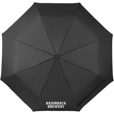 48'' rPET Umbrella w/ Reflective Trim