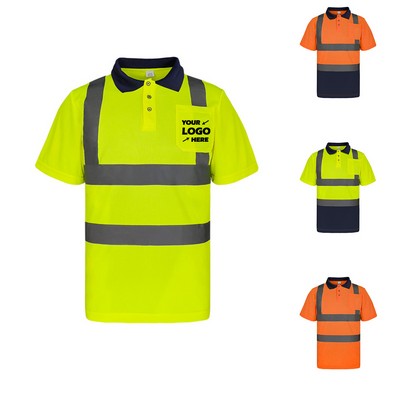 Reflective Safety Polo