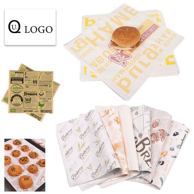 10X14" Food Wax Paper