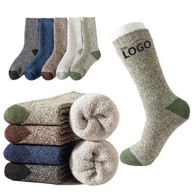 Winter Thickening Anti-Odor Sweat Absorption Wool Socks