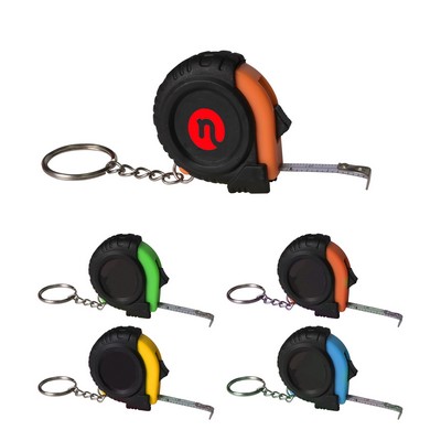 Mini Tape Measure Keychain