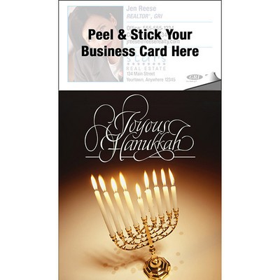 12-Month Calendar Magnet Pad - Tear-Off with Blank White Envelopes