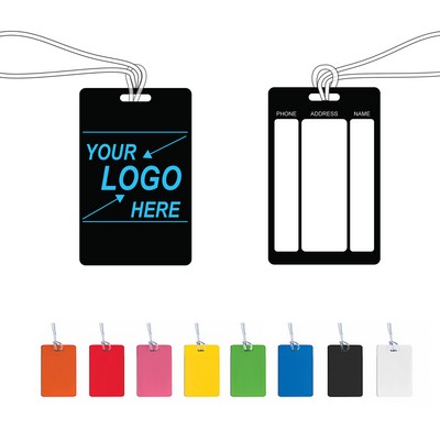 Double-Sided Writable Luggage Tag
