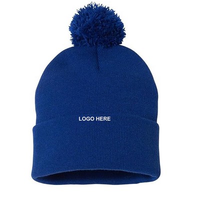 Winter Pompom Beanie