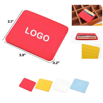 Waterproof PU Leather Card Holder