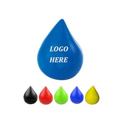 PU Drop Shaped Stress Ball