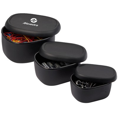 Zili Silicone Storage Containers, Set of 3 (7, 10, & 20 oz)