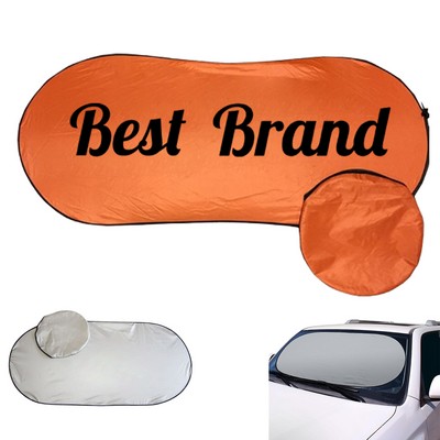 Oval Car Sunshade