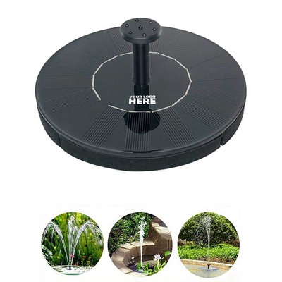 Solar Bird Bath Fountain Pump