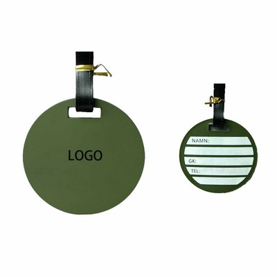PVC Golf Ball Luggage Tag