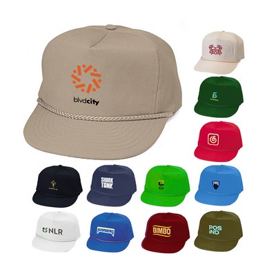 Cotton Twill Golf Cap