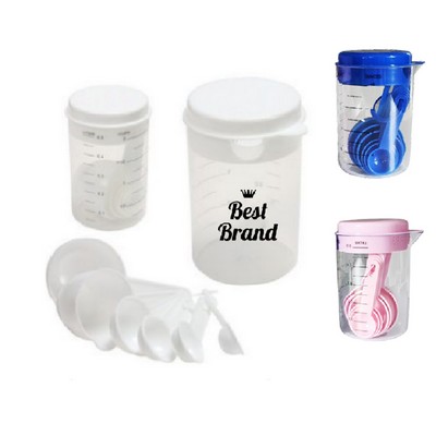 Plastic Measuring Cup Set of 7