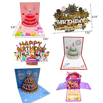 Custom 3D Pop Up Greeting Cards