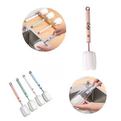 Long - Handled Sponge Cup Brush