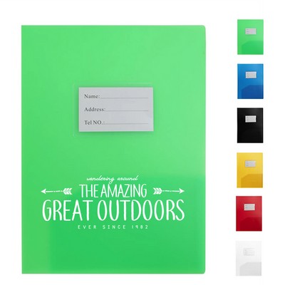 A4 Size Plastic File Folder